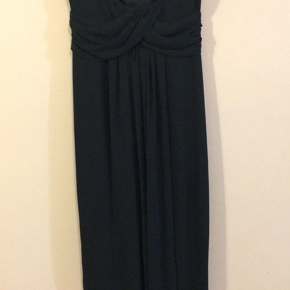 Liz Claiborne Green semiFormal Dress Worn once Sz6 - Picture 6 of 6